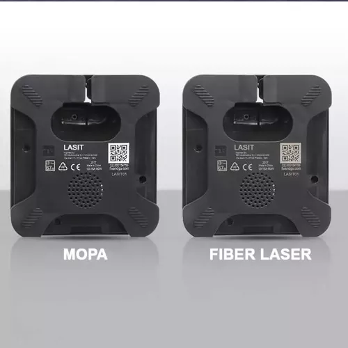 mopa-fibra Laser marking 2D codes