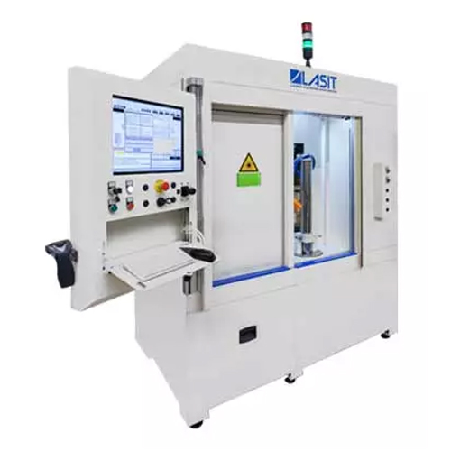 FLYPUMP Laser marking and Leakage test in one machine