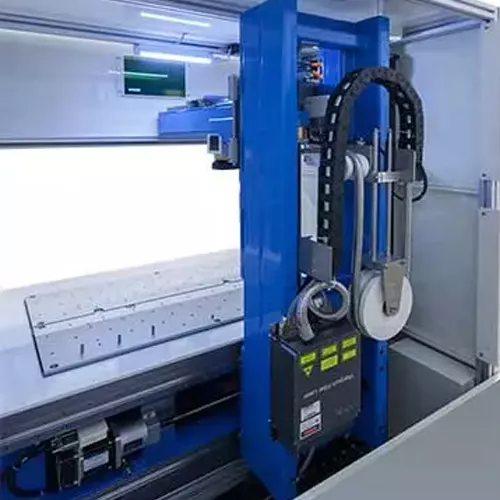 GALAXY TowerMark XL for laser engraving of circular blades