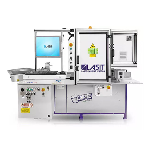 PENFEEDER Automatic tag laser marking with labeling system